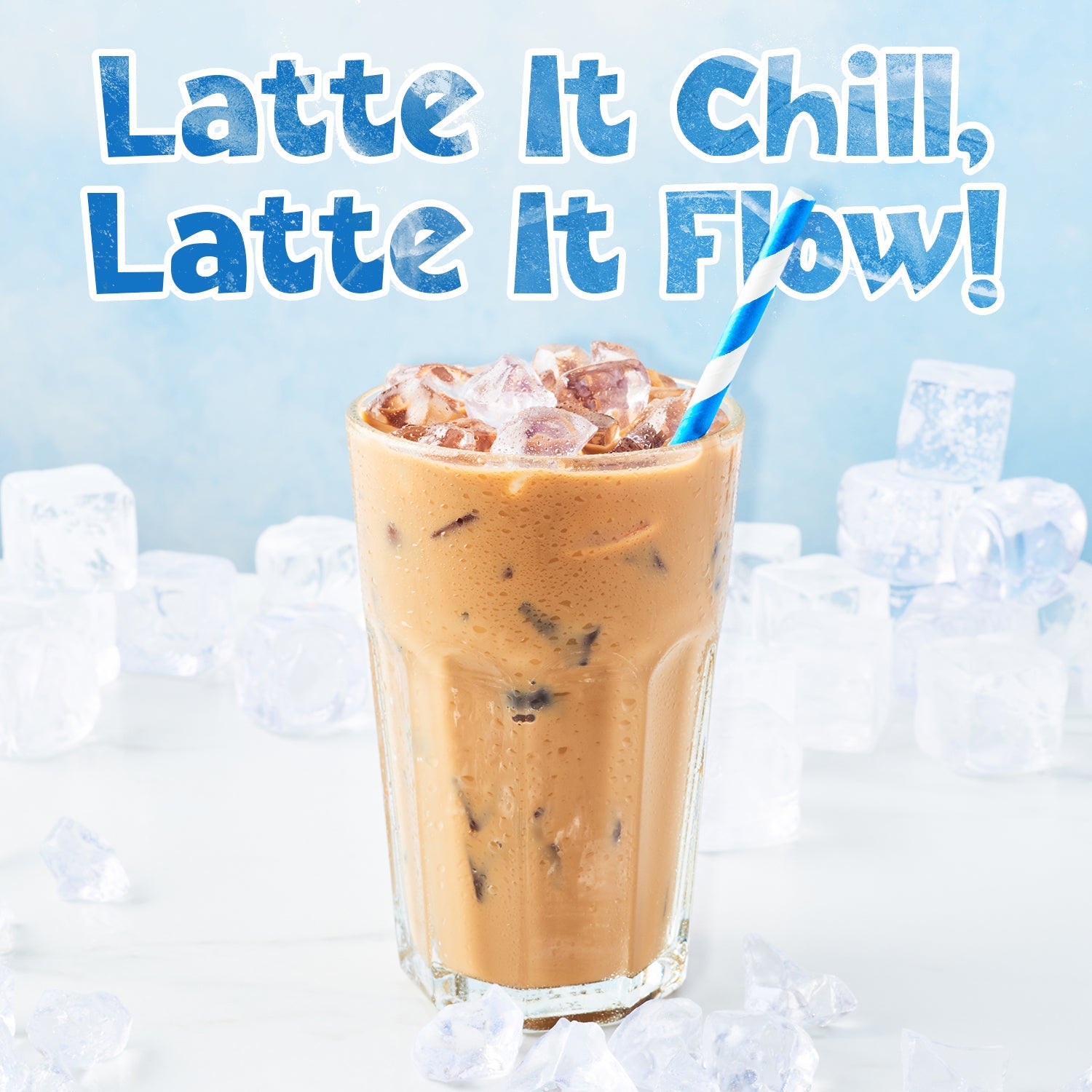 Iced Coffee Variety Pack – 12 Instant Sticks, 6 Flavors