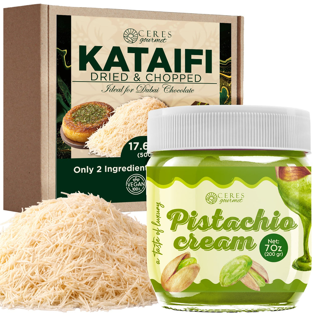 Premium Kataifi & Pistachio Butter Bundle for Dubai Chocolate