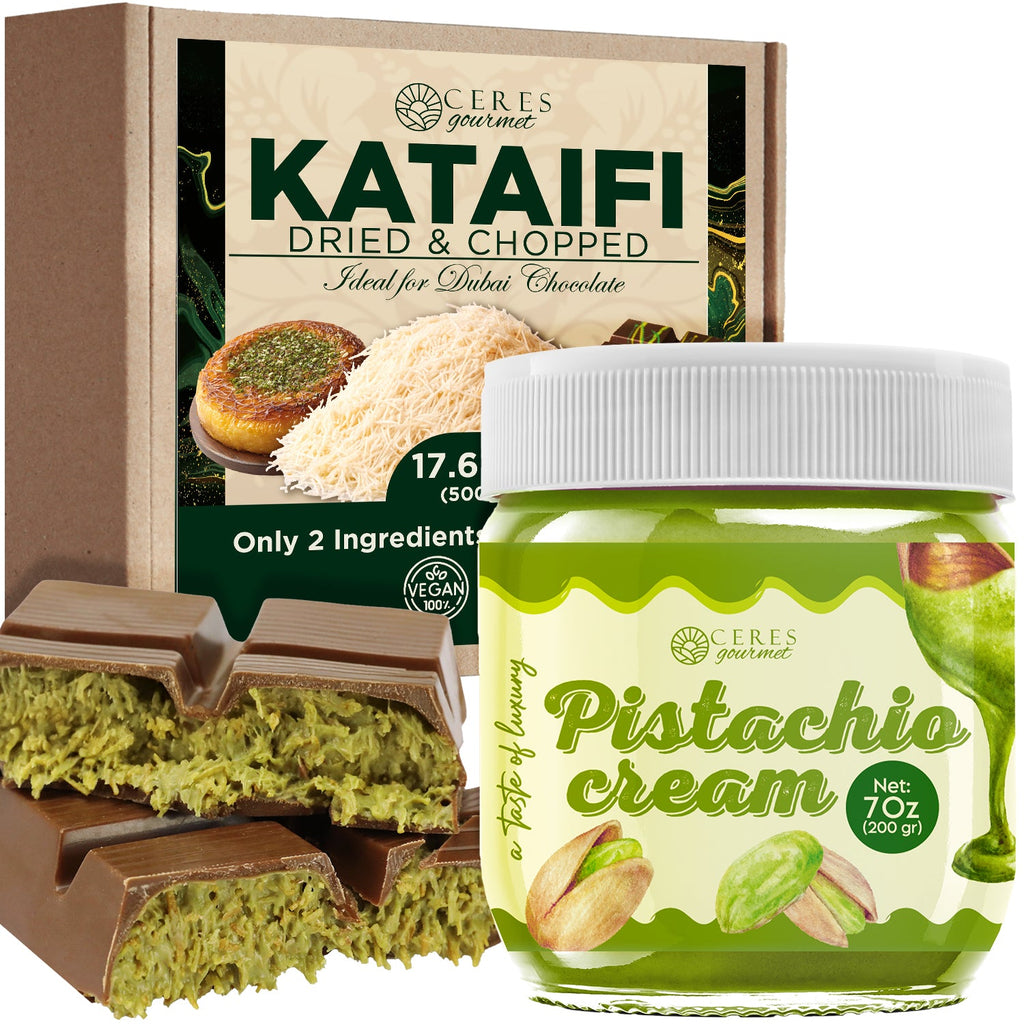 Premium Kataifi & Pistachio Butter Bundle for Dubai Chocolate