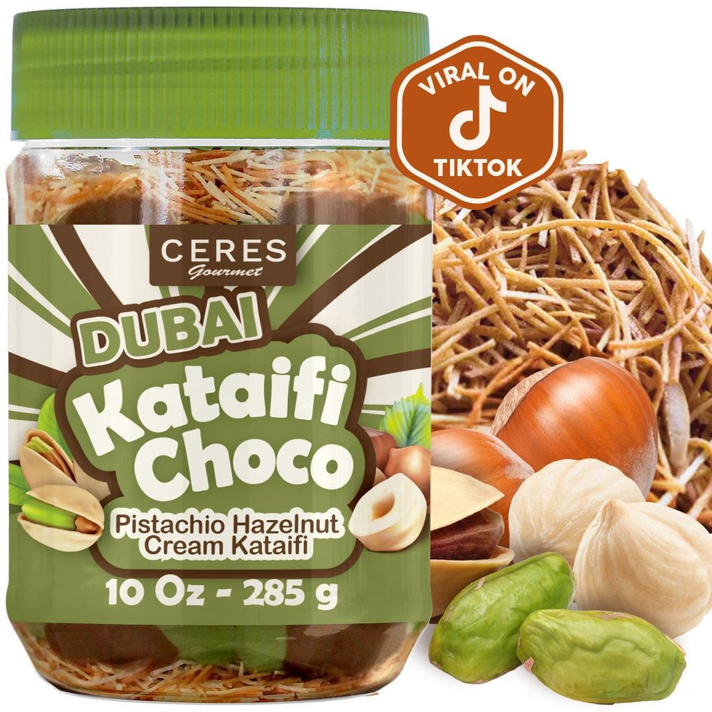 Dubai Spreadable Chocolate and Pistachio with Kataifi - 9.7 oz