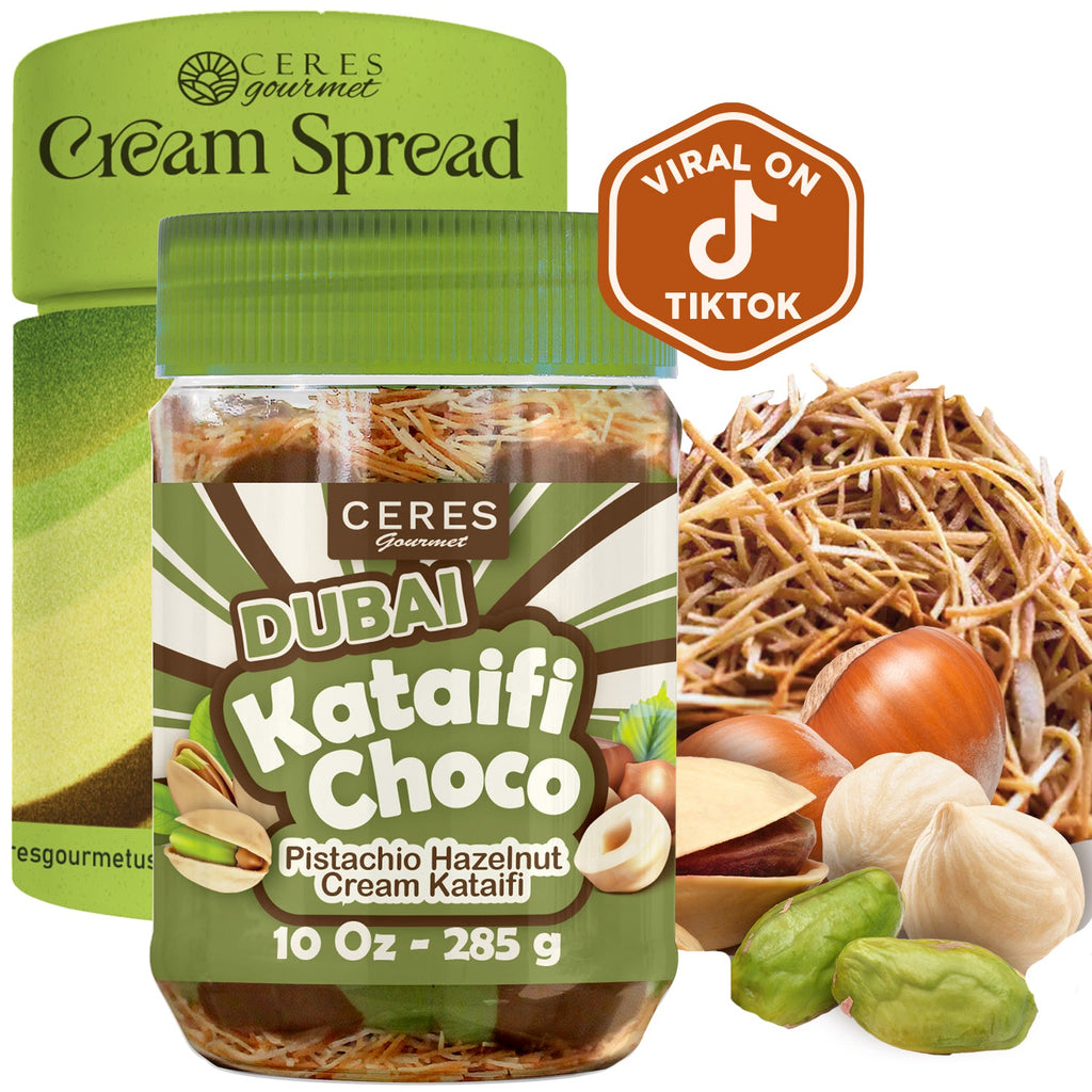 Dubai Spreadable Chocolate and Pistachio with Kataifi - 9.7 oz