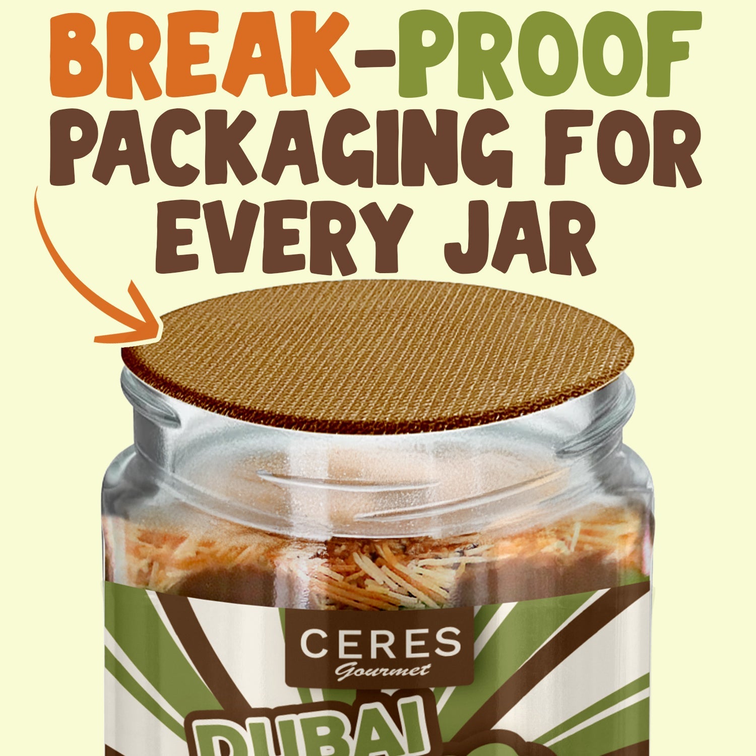 Dubai Spreadable Chocolate and Pistachio with Kataifi - 9.7 oz