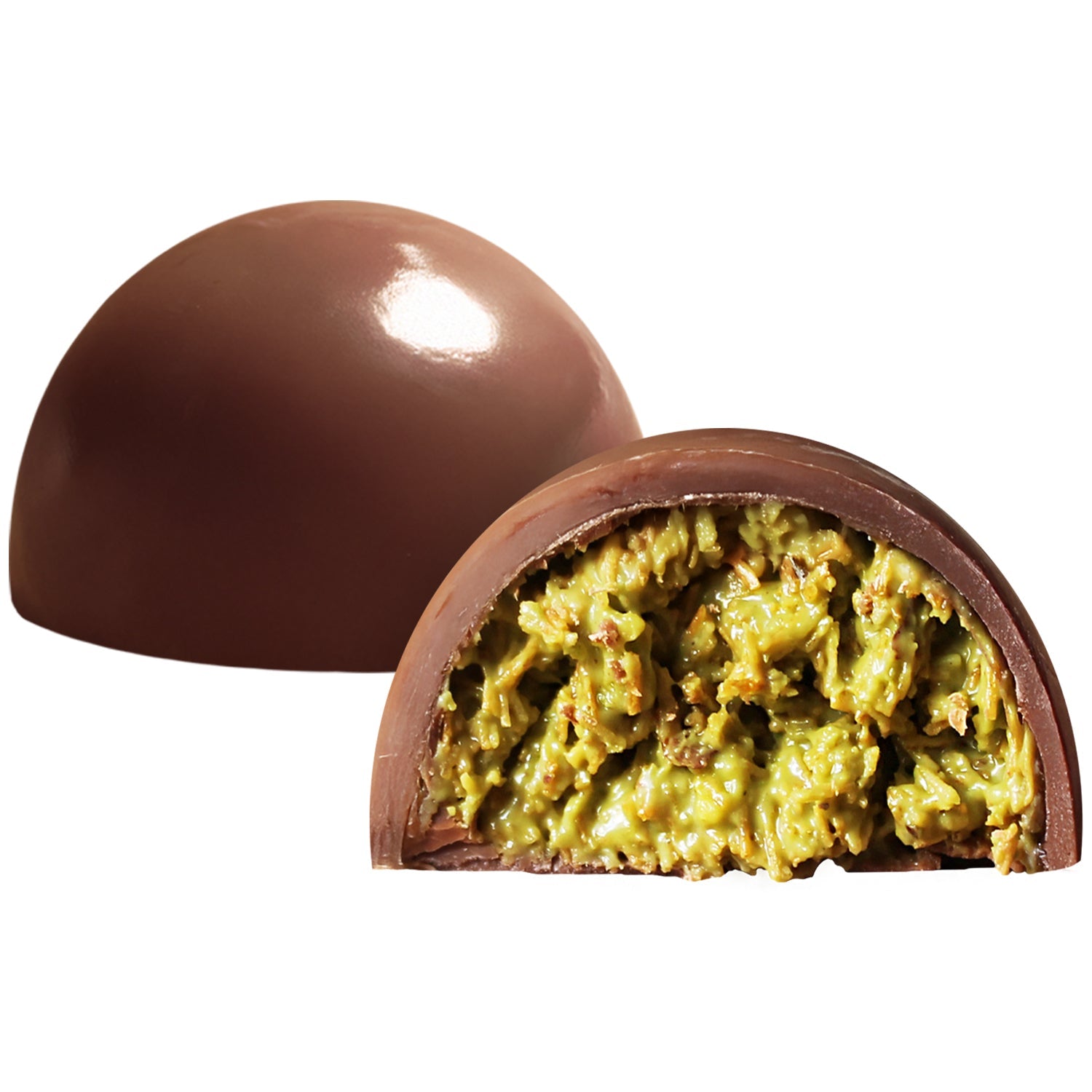 Dubai Pistachio Kunafa Chocolate Bite-Size Balls 9.8 oz - 7 Pcs