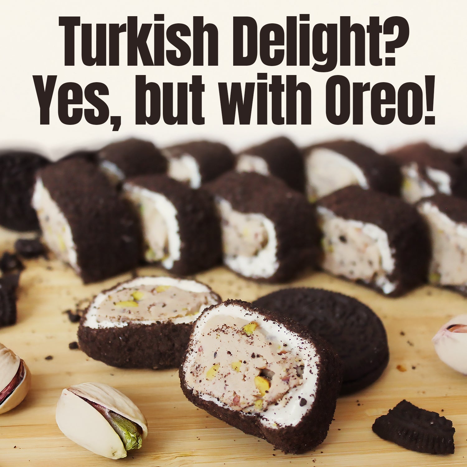 Turkish Delight Candy Authentic Sweets Lokum Oreo & Lotus Flavored