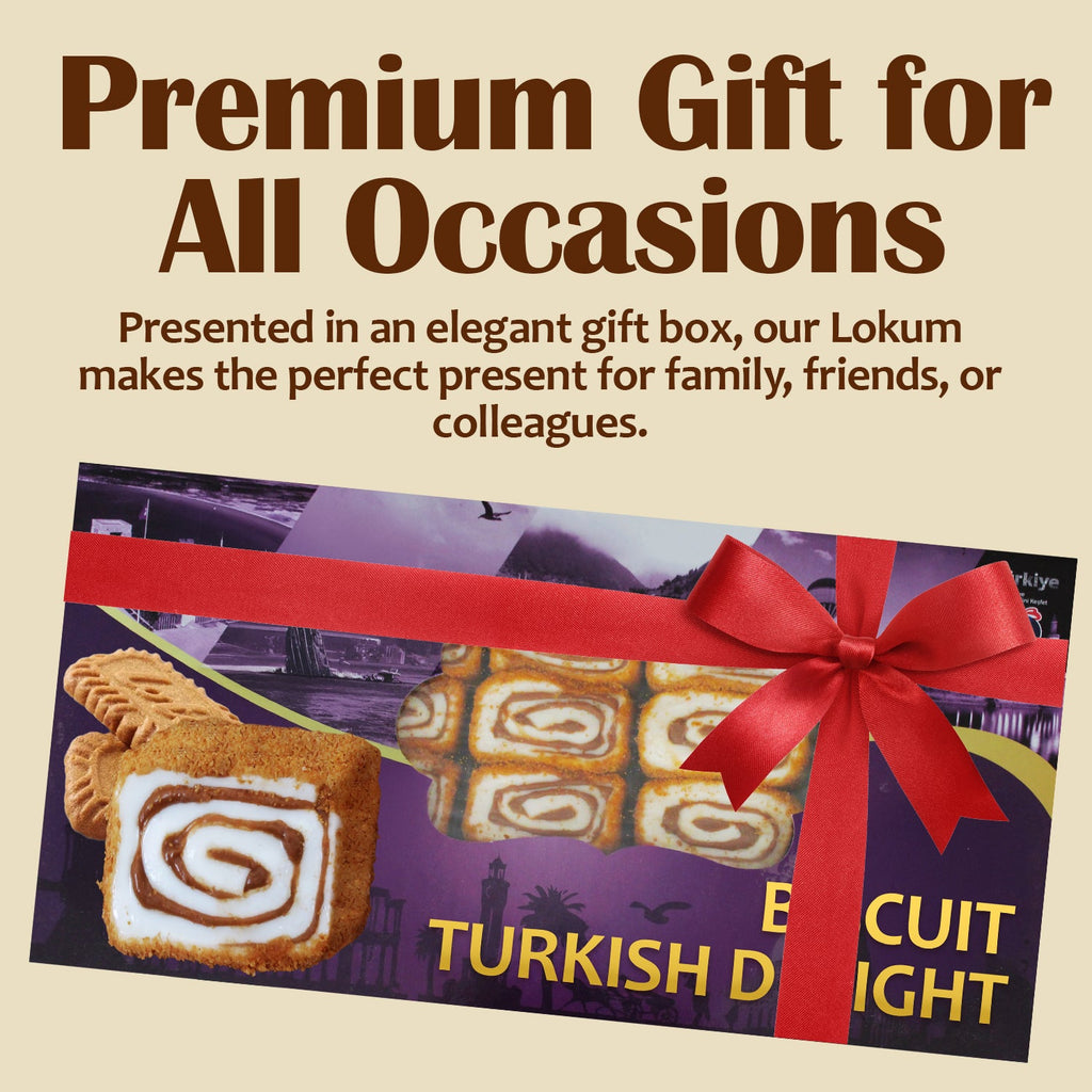 Turkish Delight Candy Authentic Sweets Lokum Oreo & Lotus Flavored