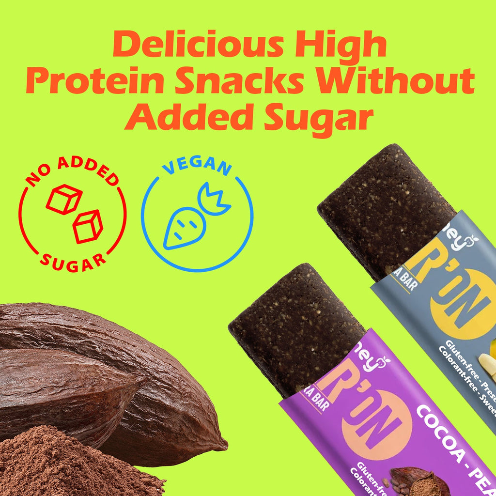 Vegan Protein Bars 12-Pack (35g/2.5g Protein Each)