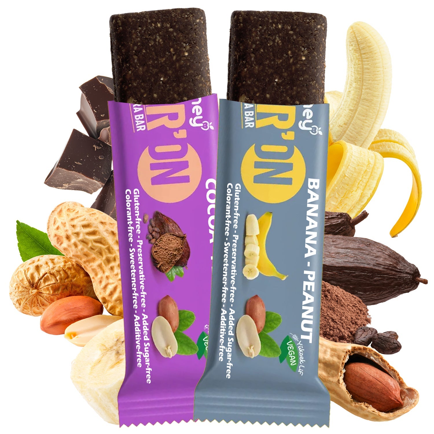 Vegan Protein Bars 12-Pack (35g/2.5g Protein Each)