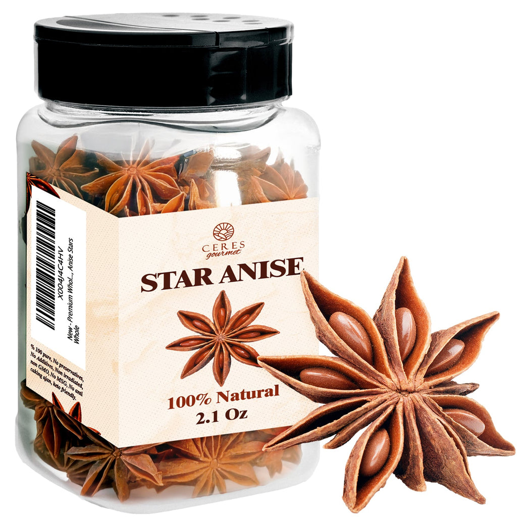 Whole Star Anise Pods - 2.1 oz