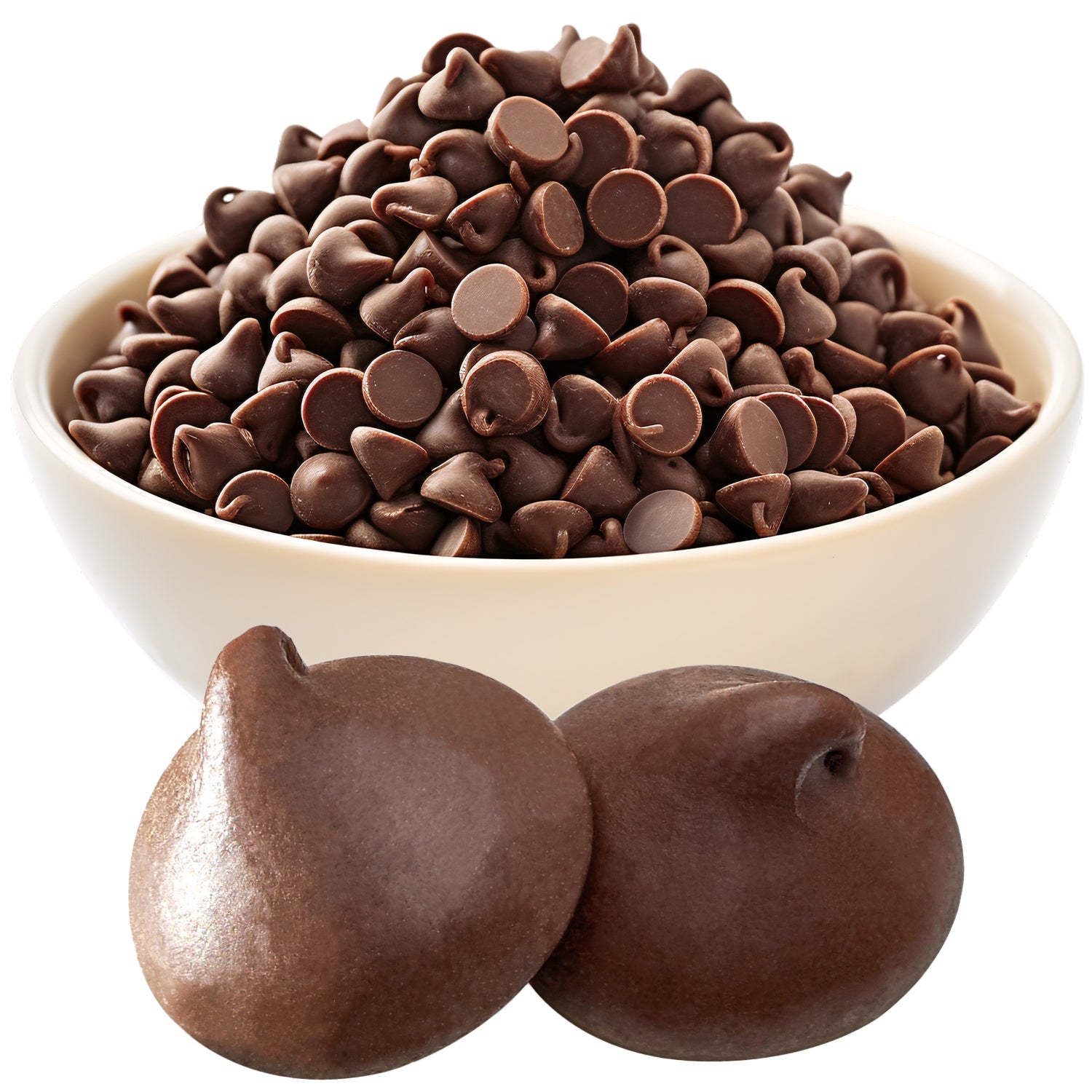Chocolate Drops – Milky, Dark and White, 35 oz