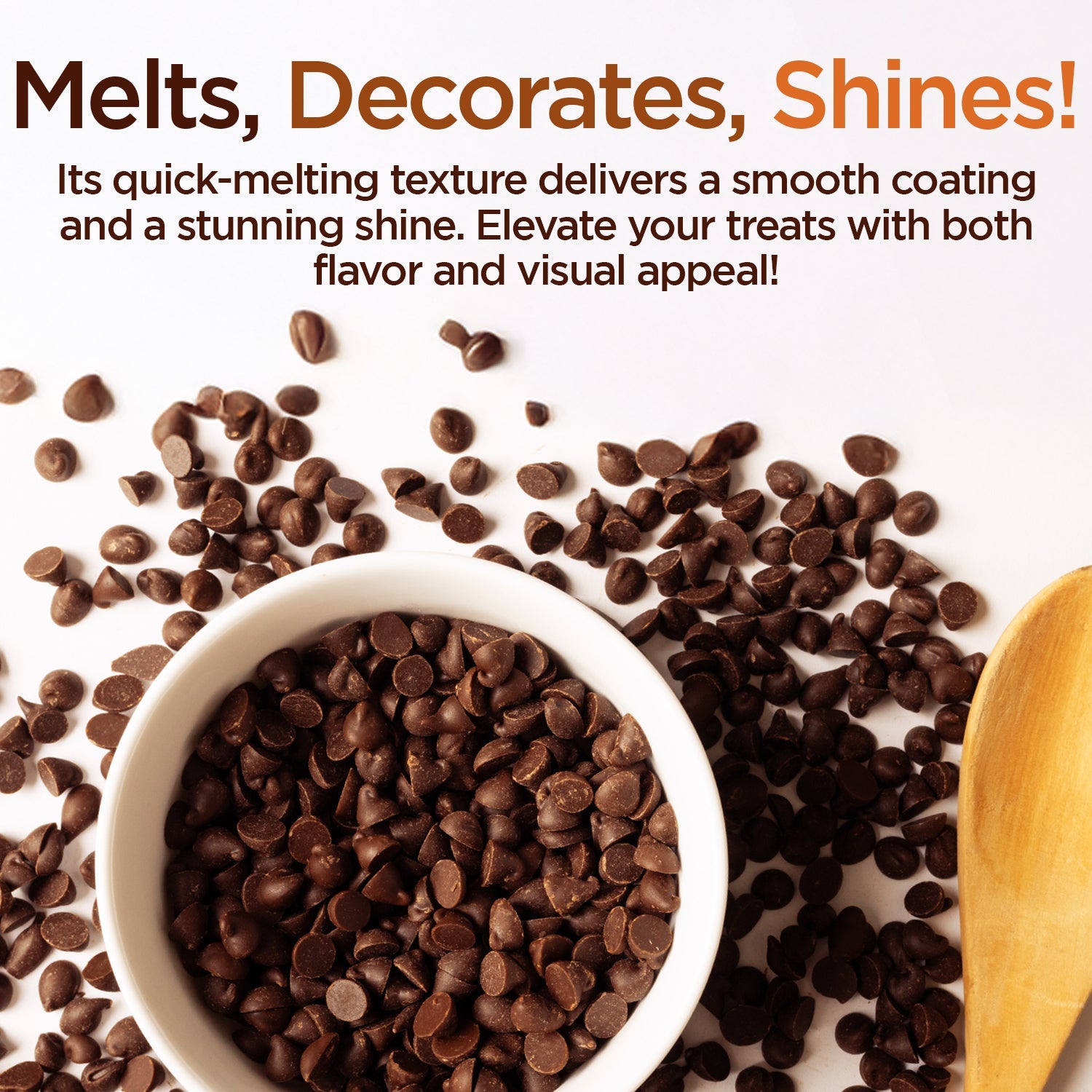 Chocolate Drops – Milky, Dark and White, 35 oz