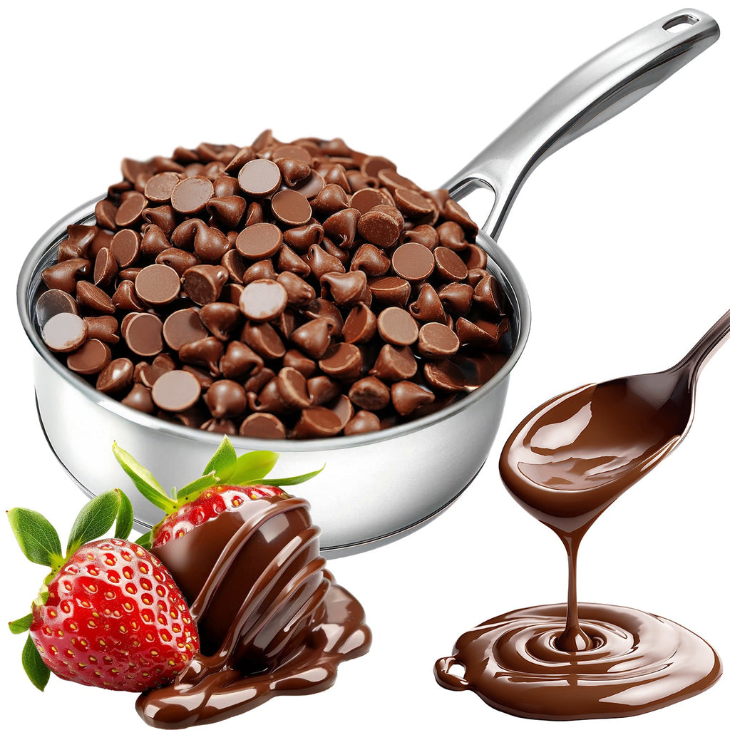 Chocolate Drops – Milky, Dark and White, 35 oz