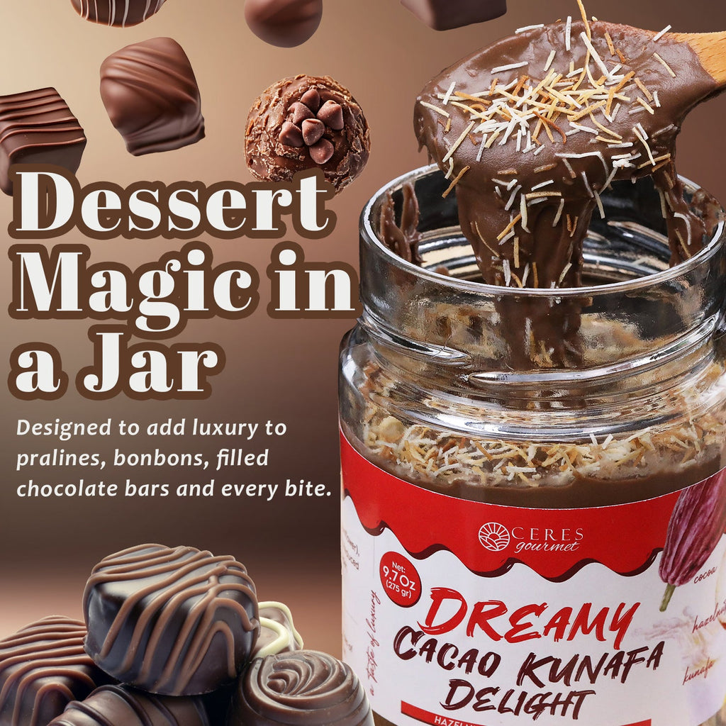 Hazelnut & Phyllo Chocolate Spread – 9.7 oz