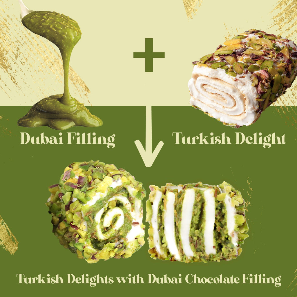 Turkish Delight with Pistachio Filling – 17.6 oz