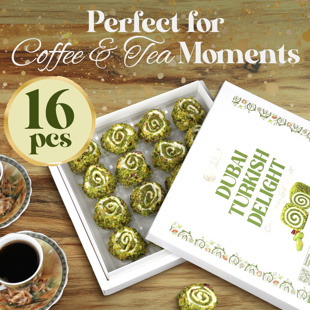 Turkish Delight with Pistachio Filling – 17.6 oz