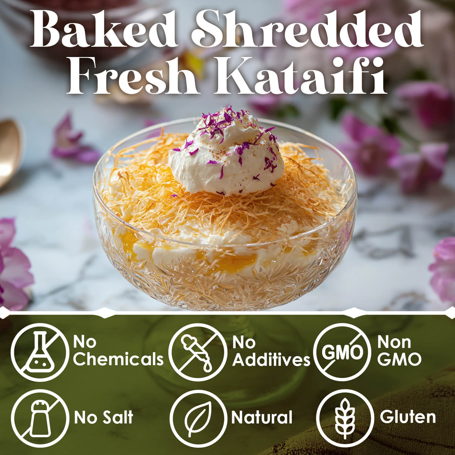 Baked & Chopped Kataifi 11-22-44 lb
