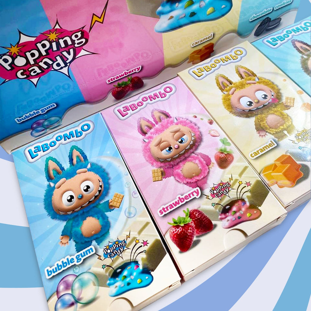 Laboombo Dubai Chocolate Bars – Cookies, Strawberry, Caramel, Bubble Gum Flavors – 4x75g