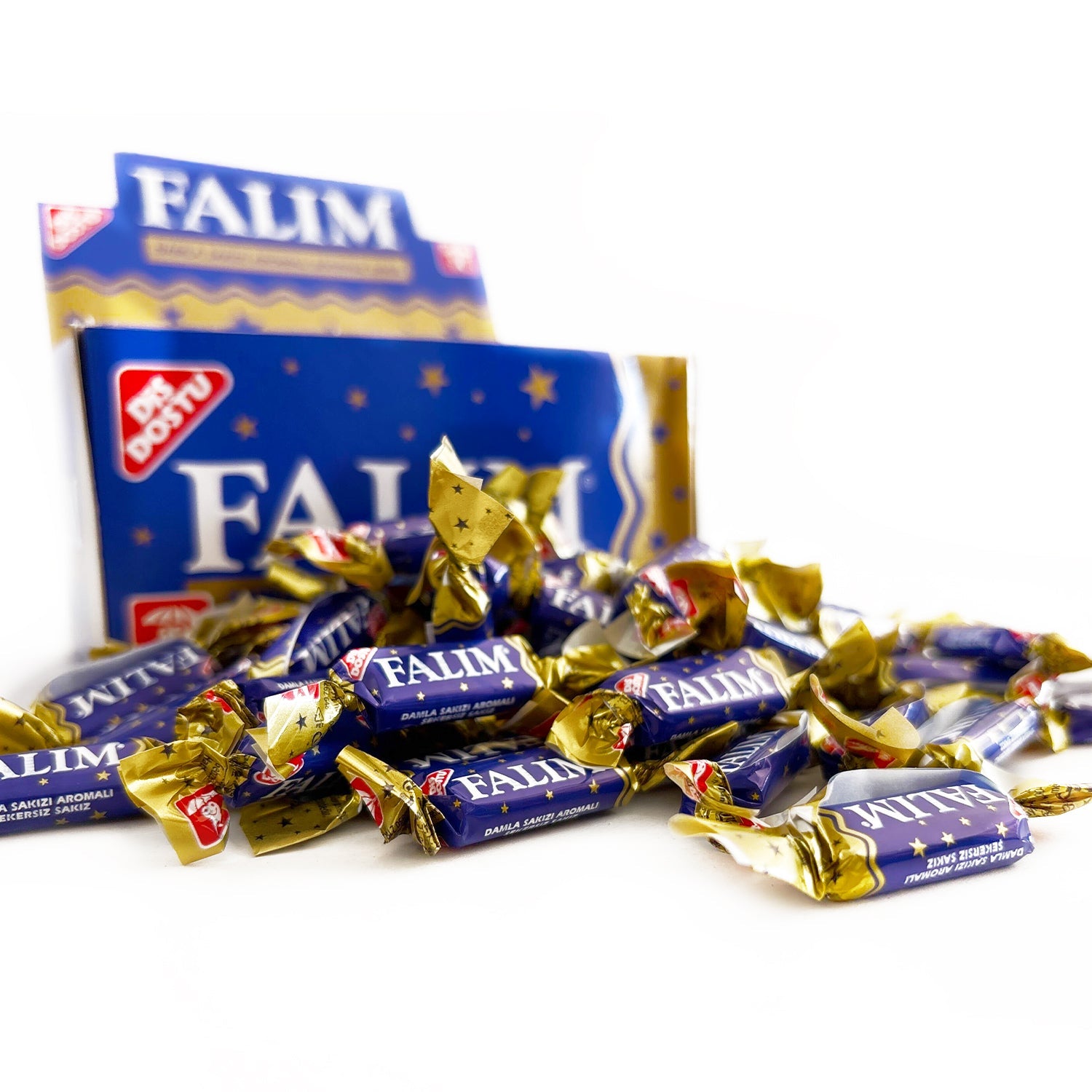 Falim Sugar-Free Chewing Gum with Mastic Gum – 100 Pieces