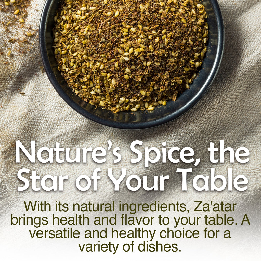 Za'atar Seasoning 7 Oz, Mediterranean Spice Blend