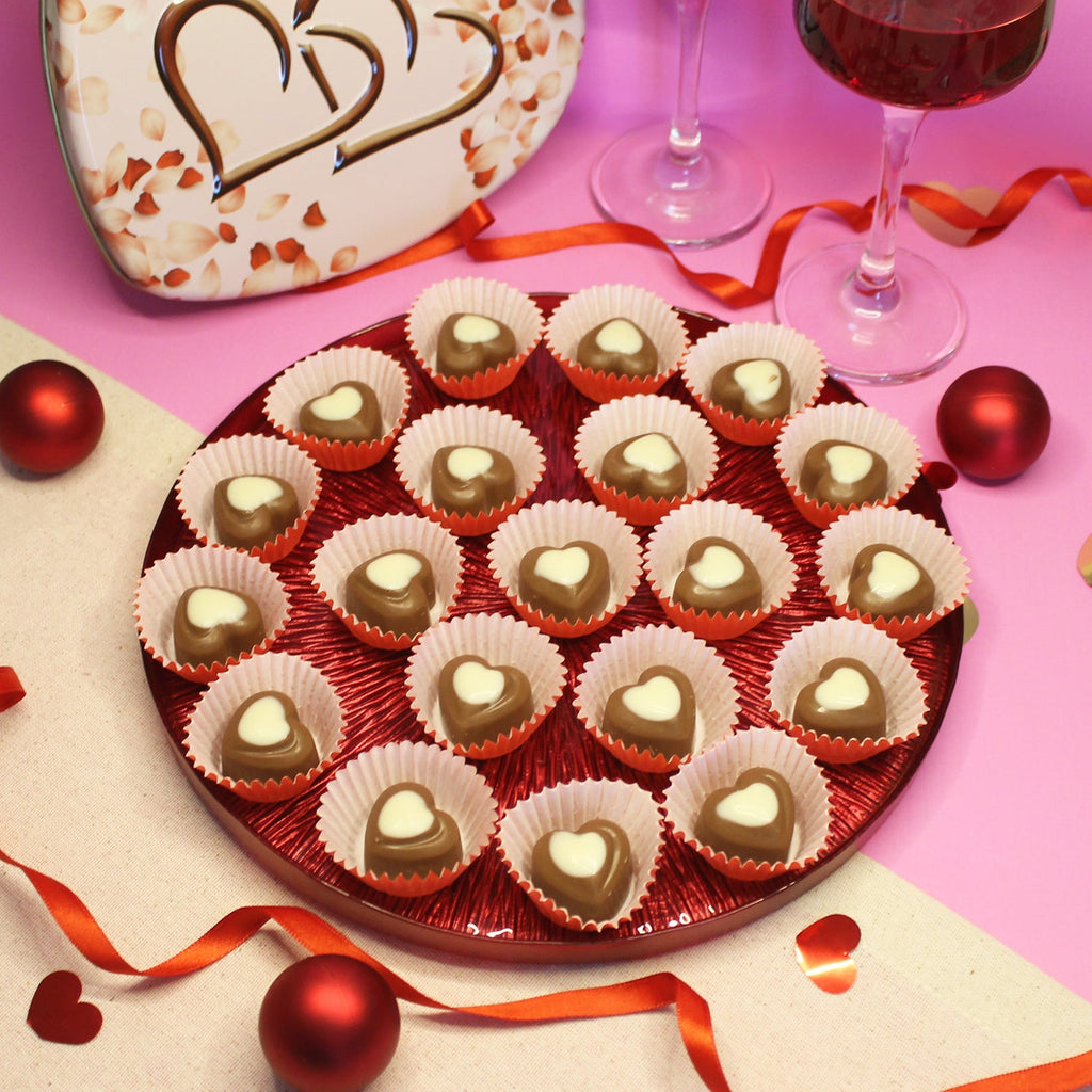 Love Chocolate Hearts for Your Special Someone 💖 20 Pieces