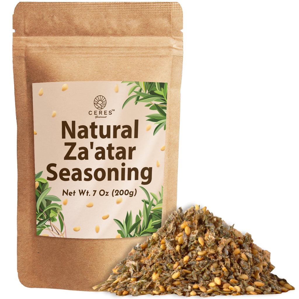 Za'atar Seasoning 7 Oz, Mediterranean Spice Blend