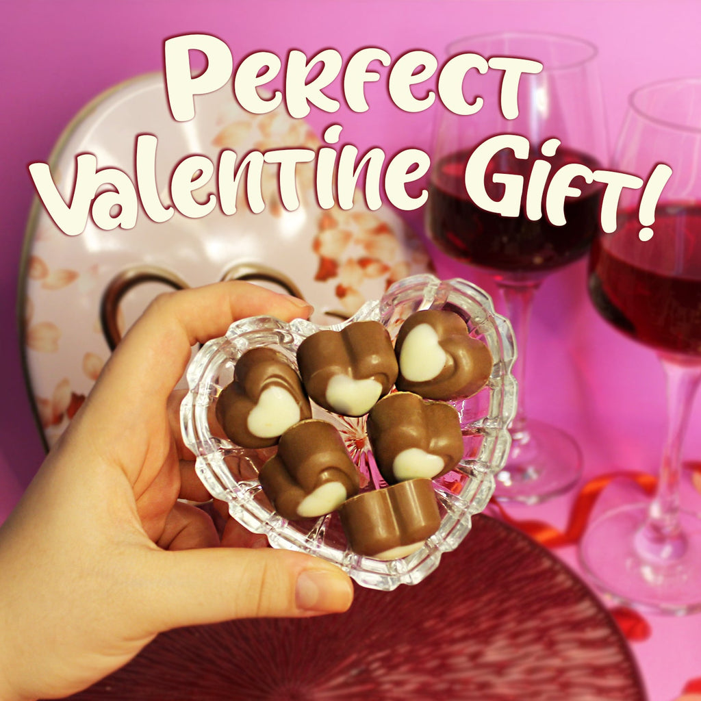 Love Chocolate Hearts for Your Special Someone 💖 20 Pieces