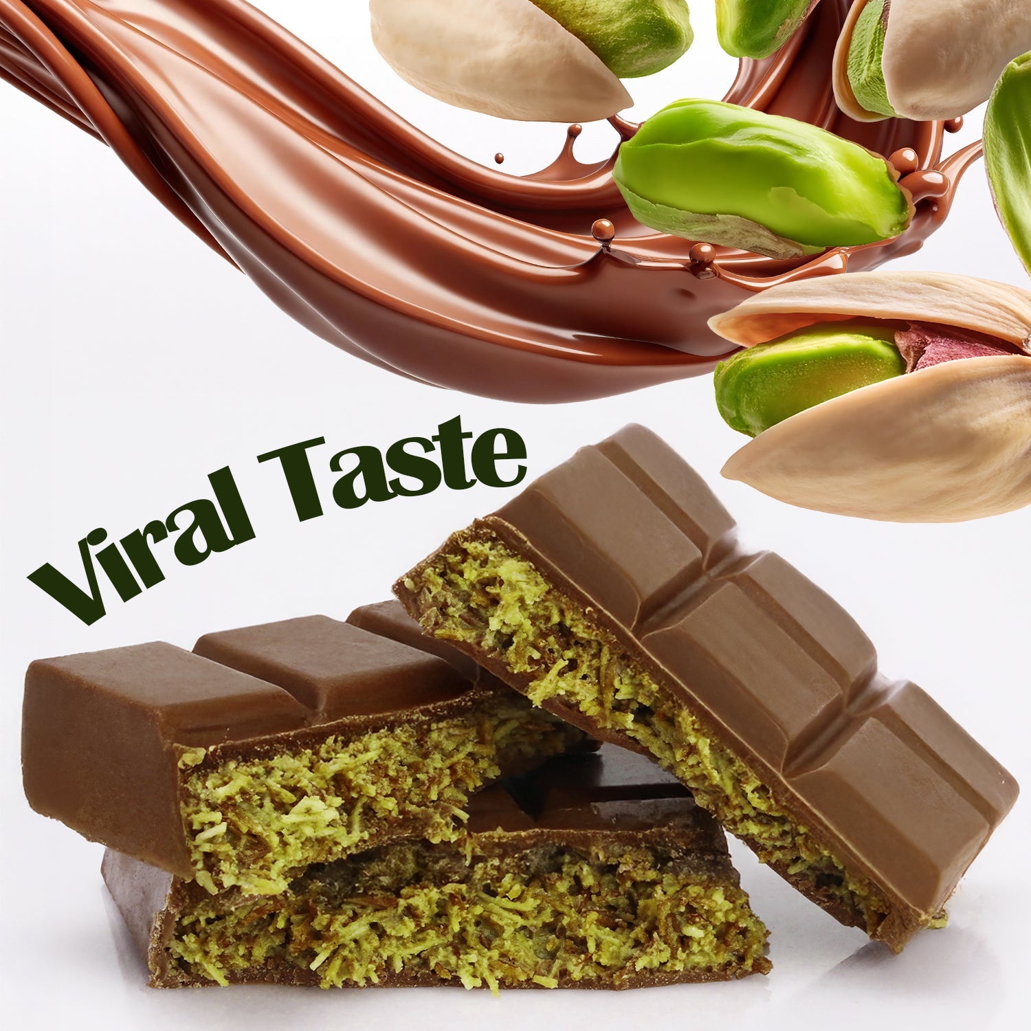 Dubai Chocolate Pistachio Bar – 2.3oz (65g)