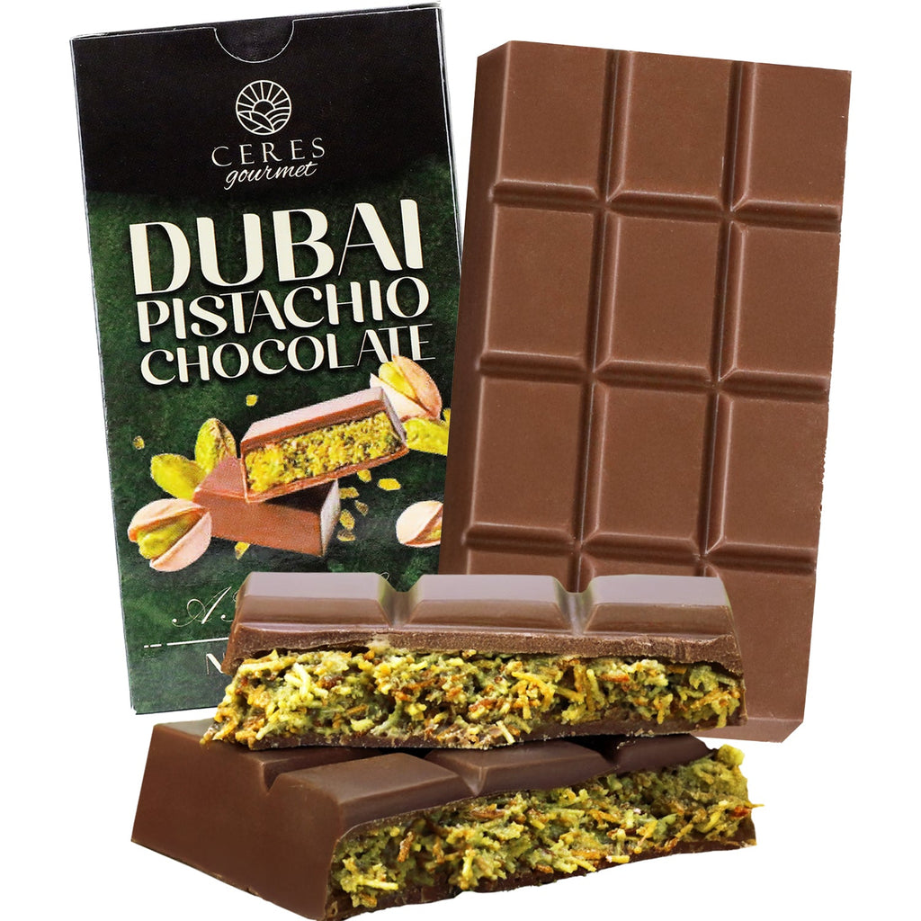 Dubai Chocolate Pistachio Bar – 2.3oz (65g)
