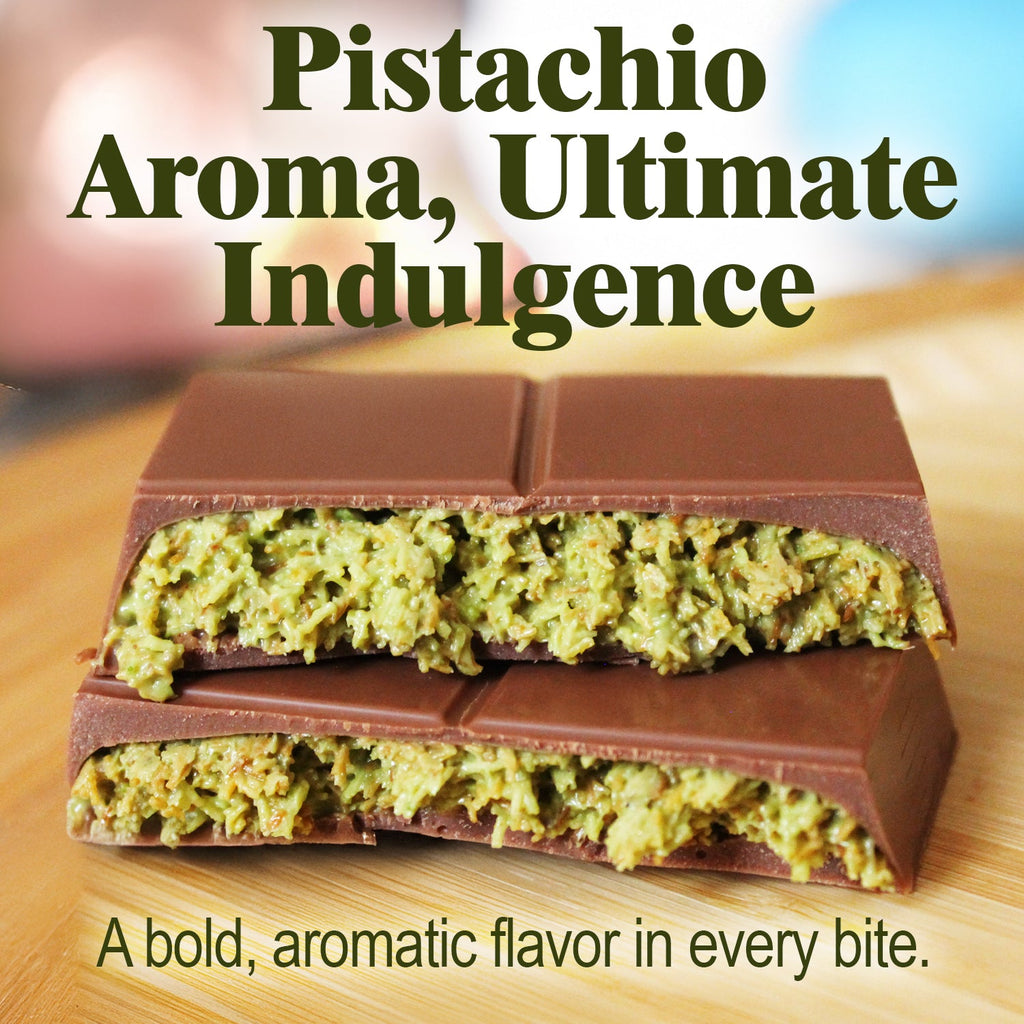 Dubai Chocolate Pistachio Bar 3.5 Oz Square, Luxury Halloween Chocolate