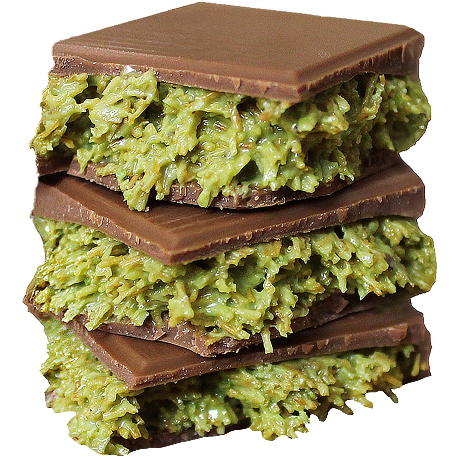 Dubai Chocolate Pistachio Bar 3.5 Oz Square, Luxury Halloween Chocolate