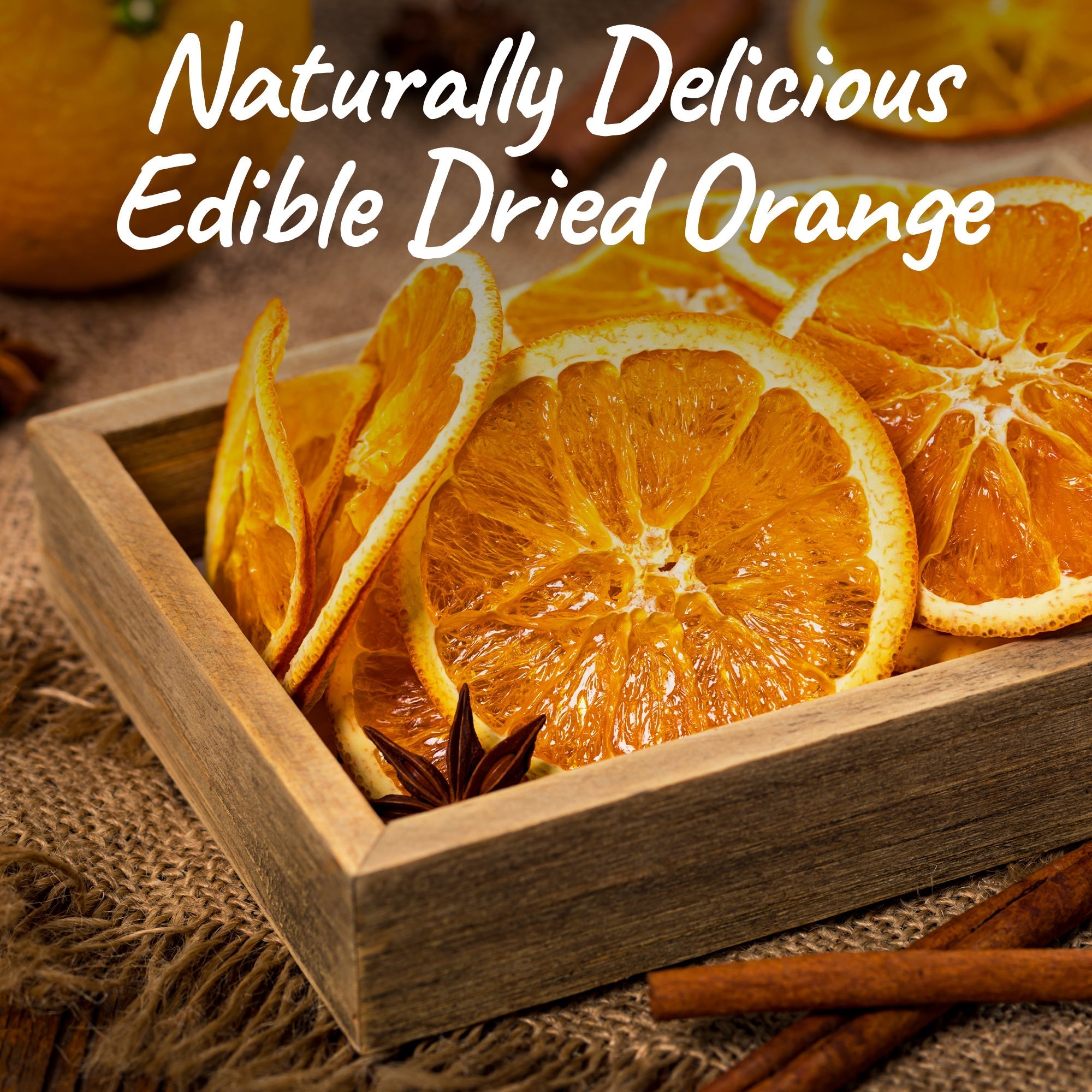 Dried Orange Slices for Cocktail Garnish