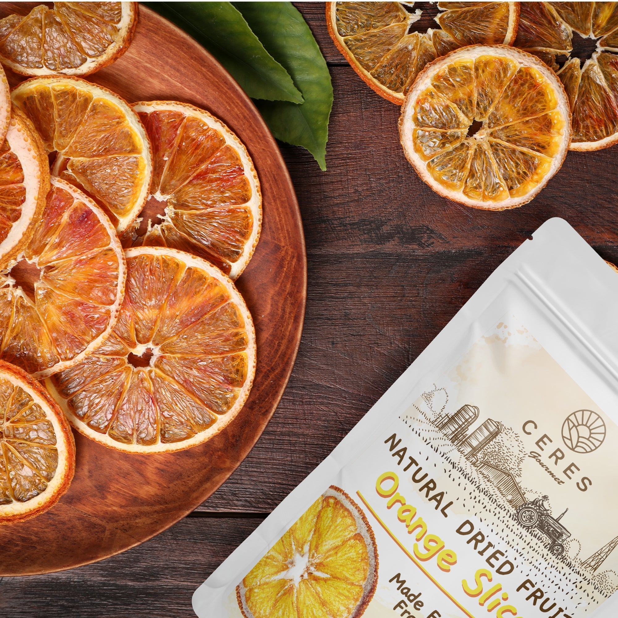 Dried Orange Slices for Cocktail Garnish