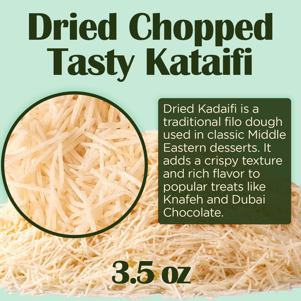 Premium Kataifi Shredded Fillo Dough – 3.5oz (100g)