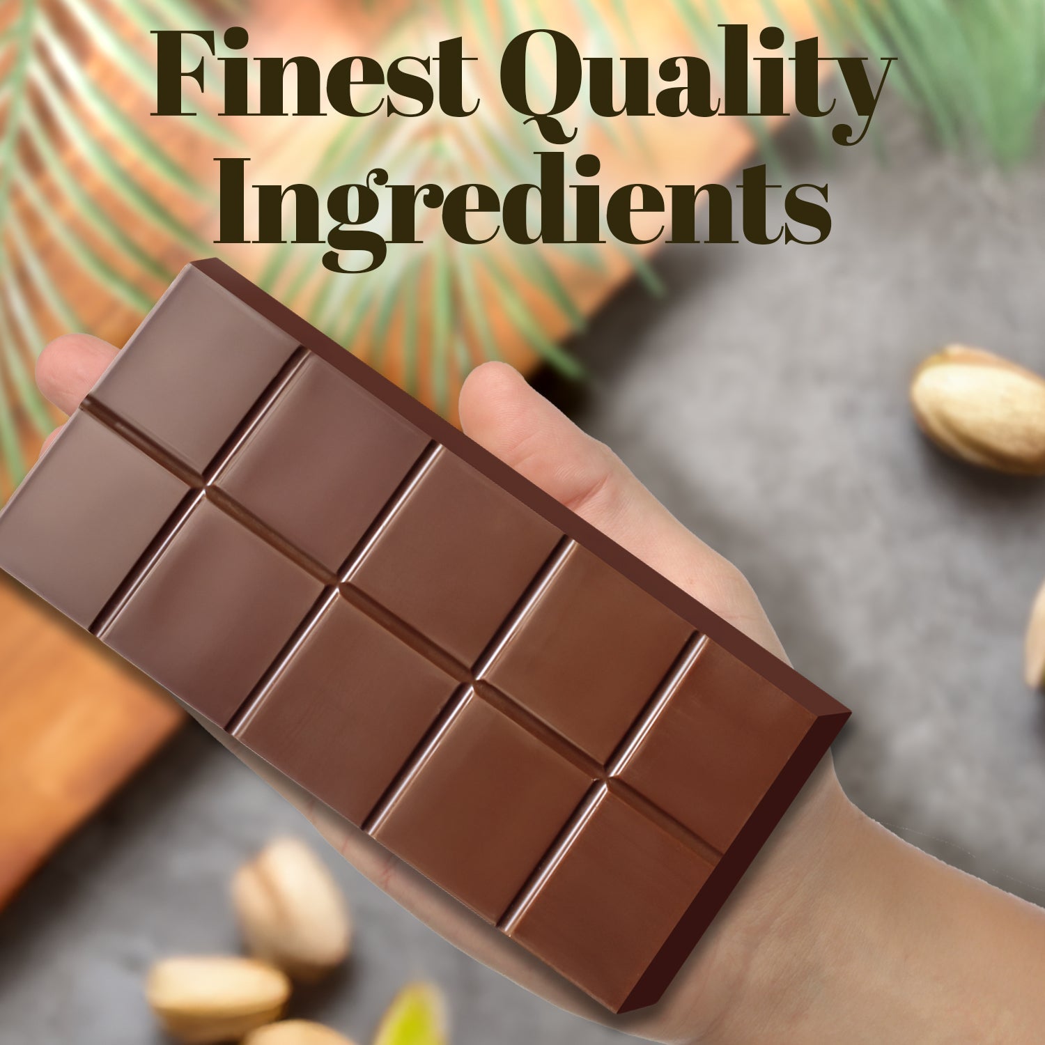 Viral Dubai Chocolate Pistachio Bar 7 oz with Elegant Box